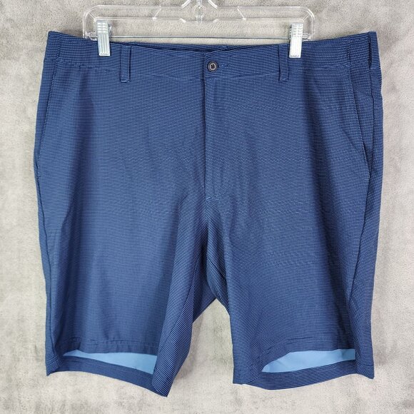 Men's Blue Ben Hogan Golf Shorts Performance Stretch Fabric 10" Inseam Size 40 - Picture 2 of 12